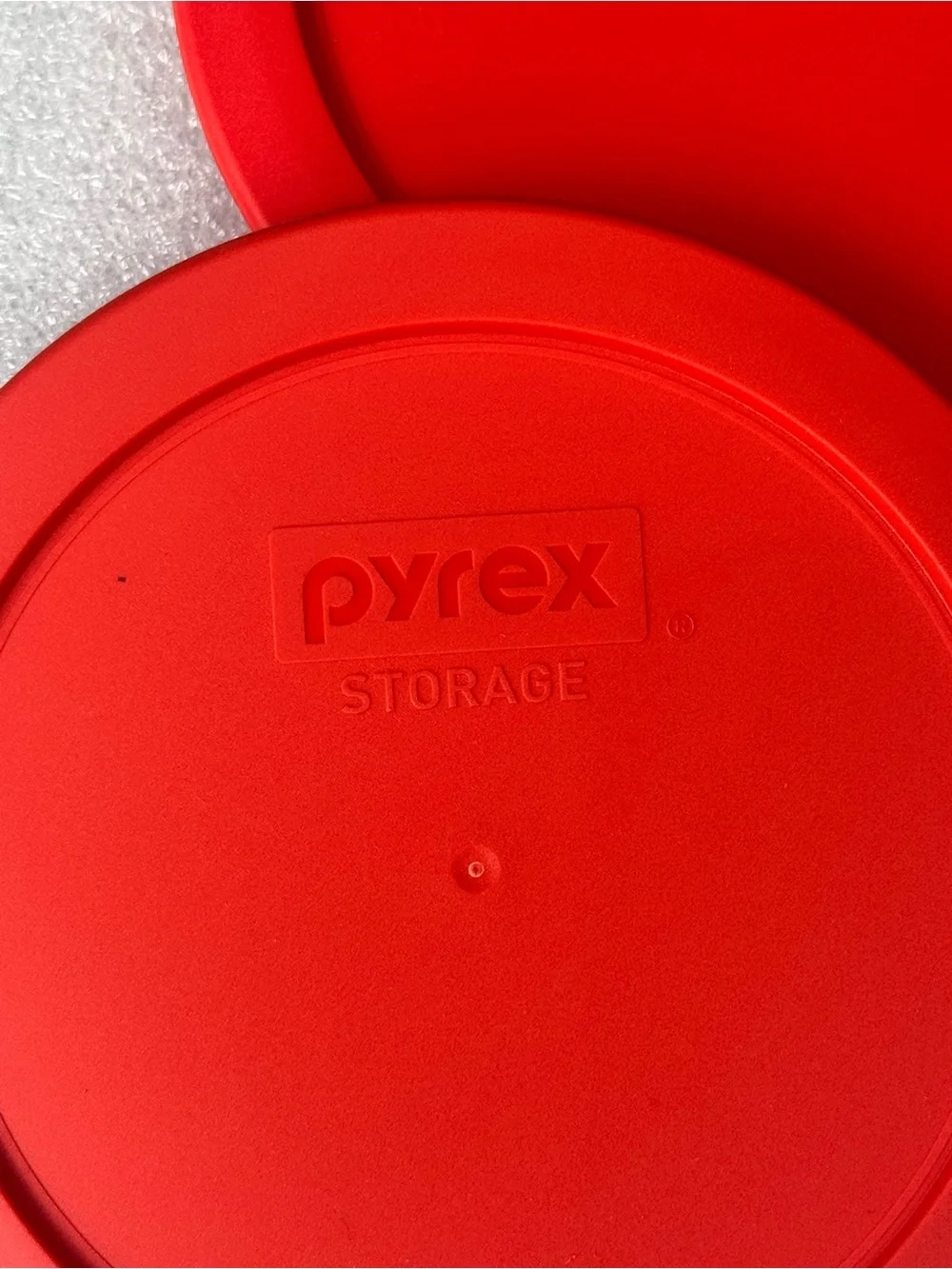 Pyrex 7201-PC 4 Cup Red Food Storage Replacement Lid (2-Pack) - 2-Pack
